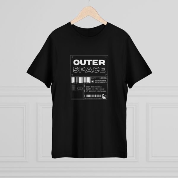 Dark Red Cosmic Energy Shirt - Image 4
