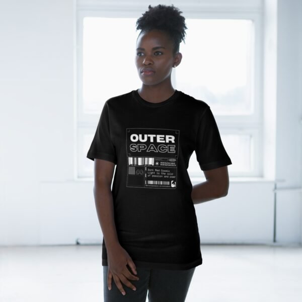 Dark Red Cosmic Energy Shirt - Image 6