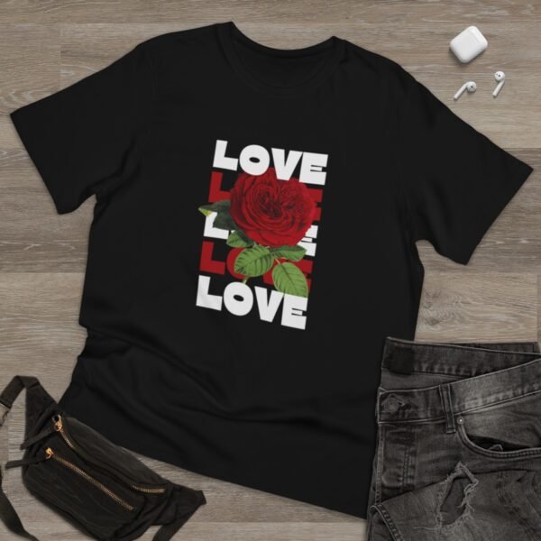 Black Cosmic Garden T-Shirt - Image 3