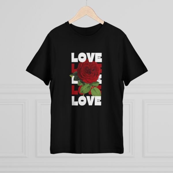 Black Cosmic Garden T-Shirt - Image 4